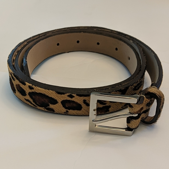 Accessories - Faux Fur animal print Belt